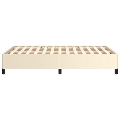 Giroletto senza Materasso Crema 120x190 cm Similpelle
