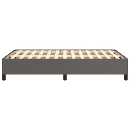 Giroletto senza Materasso Grigio 120x190 cm Similpelle | homemem39