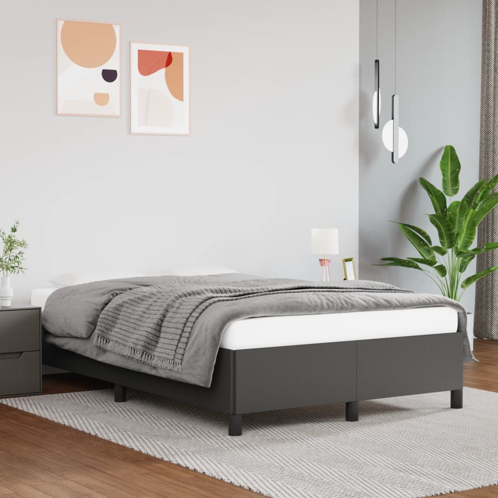 Giroletto senza Materasso Grigio 120x190 cm Similpelle | homemem39