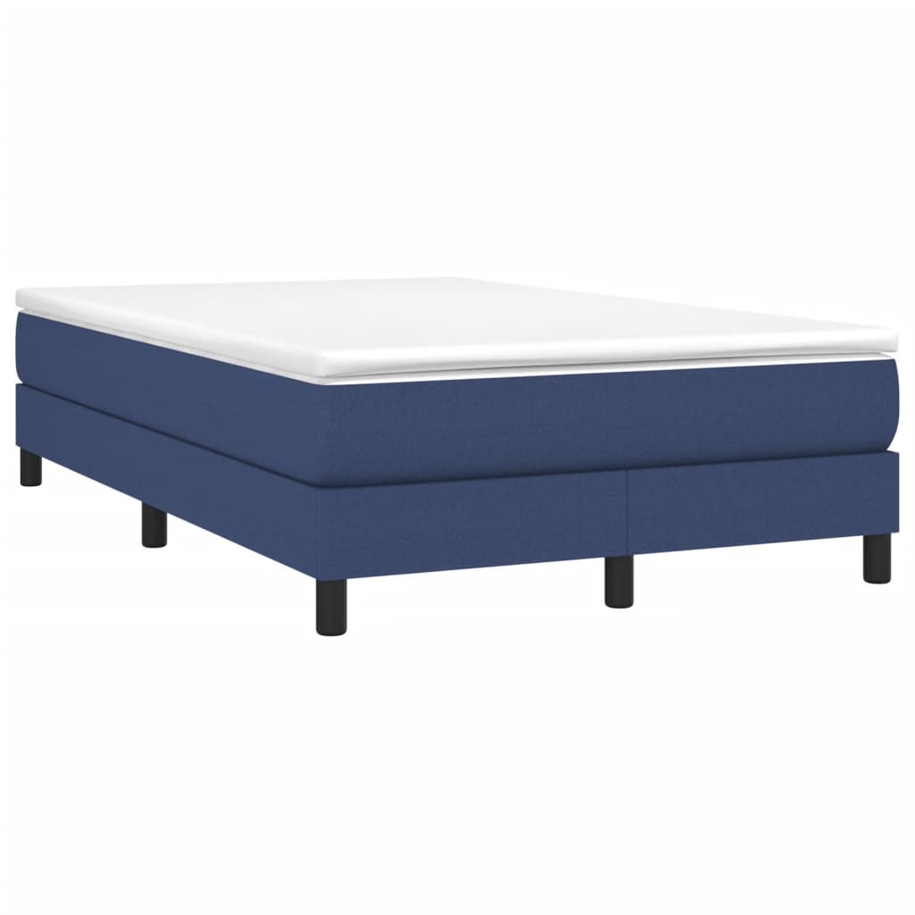Giroletto a Molle con Materasso Blu 120x190 cm in Tessuto | homemem39