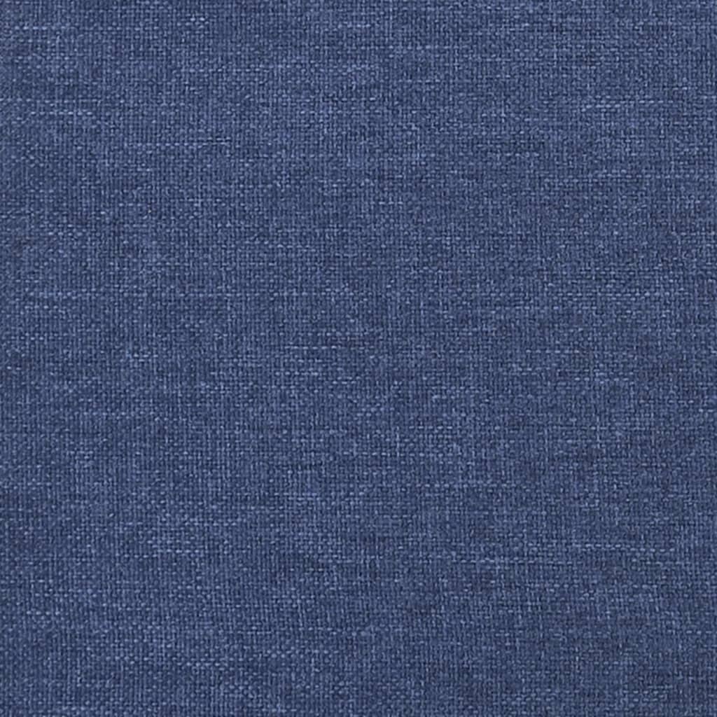Giroletto a Molle con Materasso Blu 120x190 cm in Tessuto | homemem39