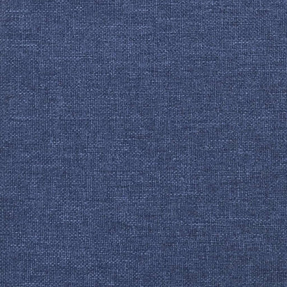 Giroletto a Molle con Materasso Blu 120x190 cm in Tessuto | homemem39