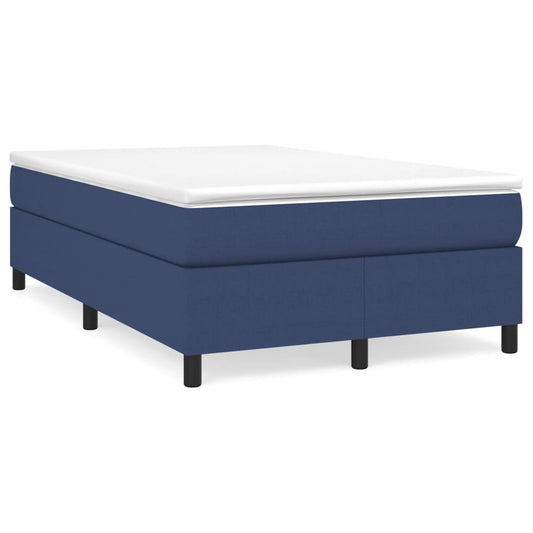 Giroletto a Molle con Materasso Blu 120x190 cm in Tessuto | homemem39