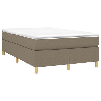 Giroletto a Molle con Materasso Tortora 120x190 cm in Tessuto | homemem39