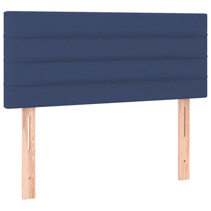 Giroletto a Molle con Materasso Blu 120x190 cm in Tessuto | homemem39