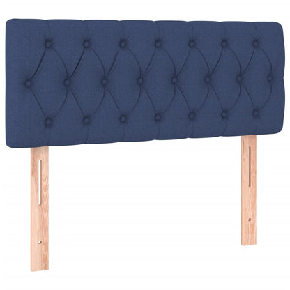 Giroletto a Molle con Materasso Blu 120x190 cm in Tessuto | homemem39
