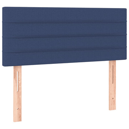 Giroletto a Molle con Materasso Blu 120x190 cm in Tessuto | homemem39