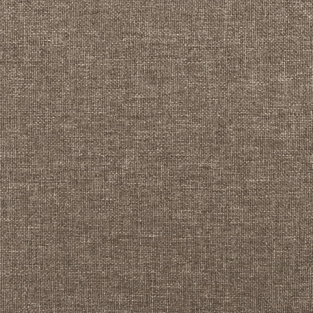 Giroletto a Molle con Materasso Tortora 120x190 cm in Tessuto | homemem39