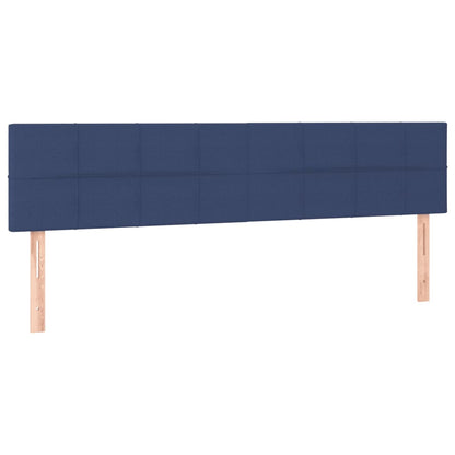 Giroletto a Molle con Materasso Blu 120x190 cm in Tessuto | homemem39