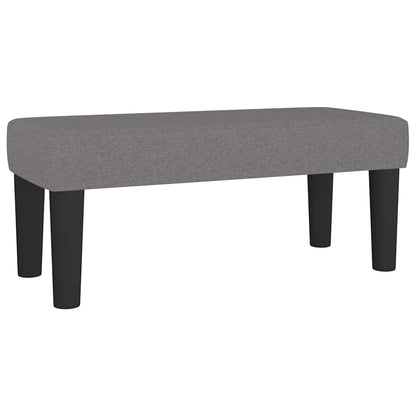 Giroletto a Molle con Materasso Marrone Scuro 120x190cm Tessuto | homemem39