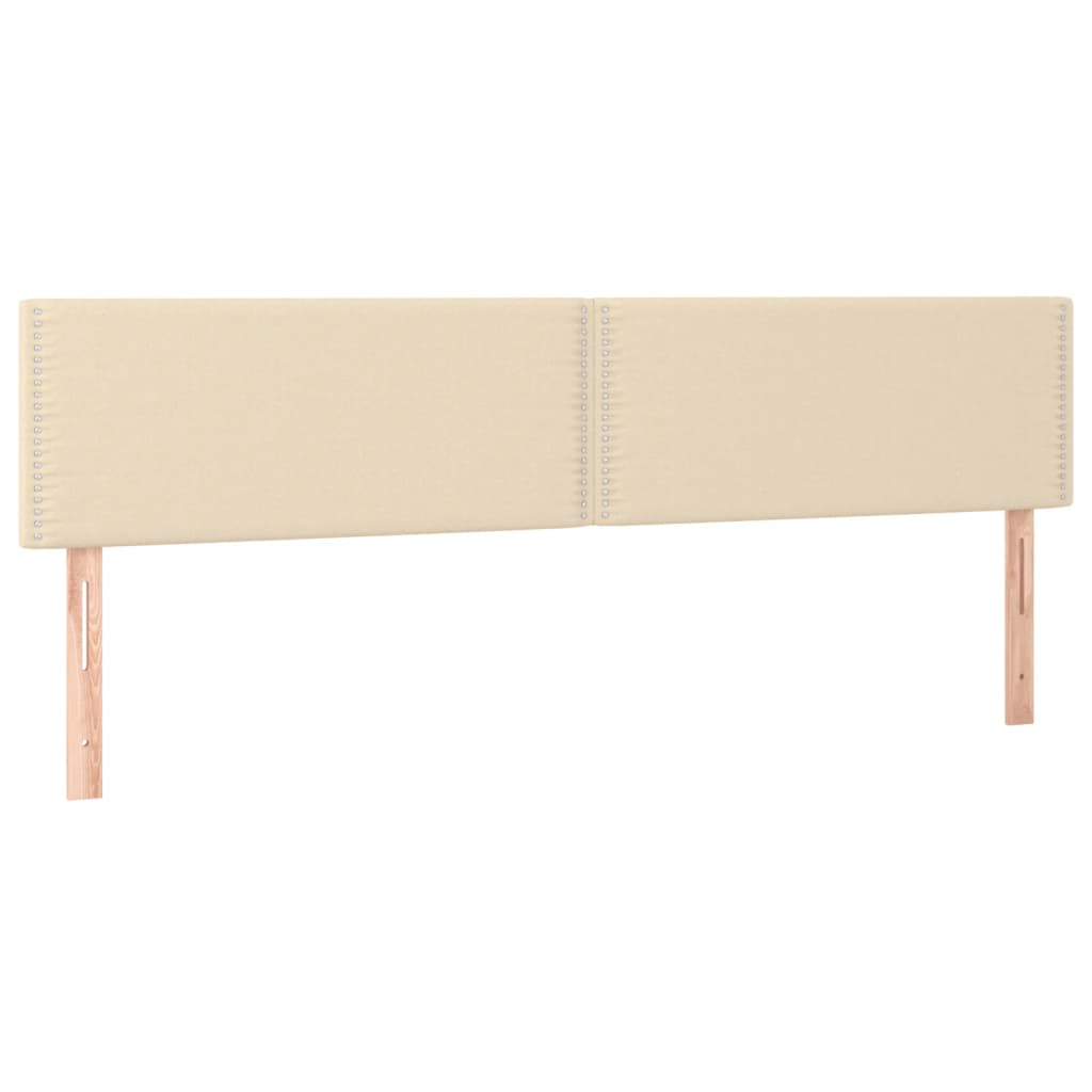 Giroletto a Molle con Materasso Crema 120x190 cm in Tessuto | homemem39