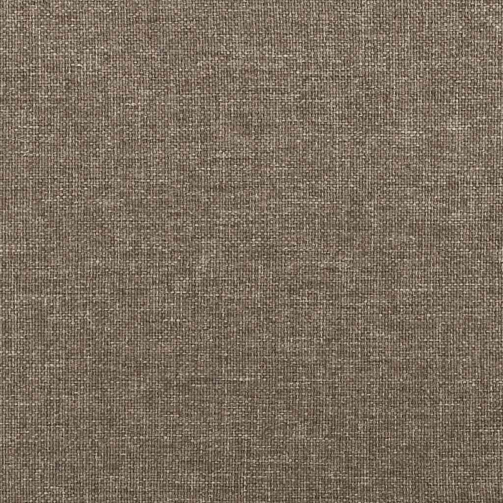 Giroletto a Molle con Materasso Tortora 120x190 cm in Tessuto | homemem39