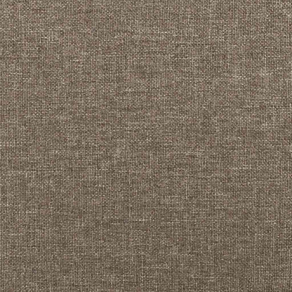 Giroletto a Molle con Materasso Tortora 120x190 cm in Tessuto | homemem39