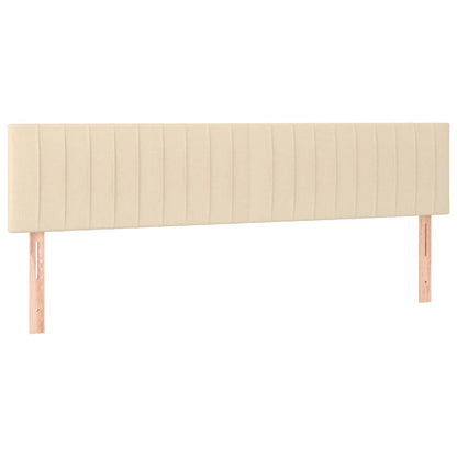 Giroletto a Molle con Materasso Crema 120x190 cm in Tessuto | homemem39