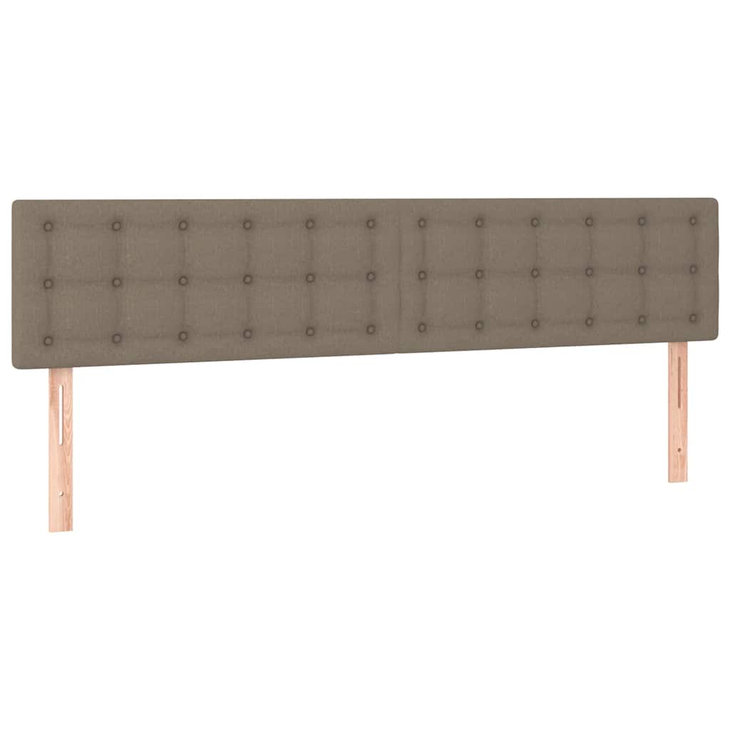 Giroletto a Molle con Materasso Tortora 120x190 cm in Tessuto | homemem39