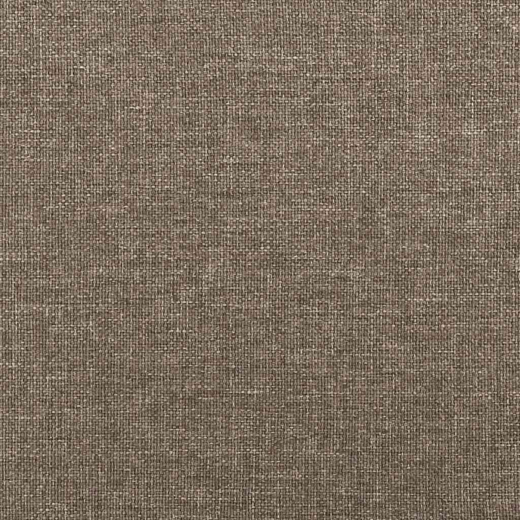 Giroletto a Molle con Materasso Tortora 120x190 cm in Tessuto | homemem39