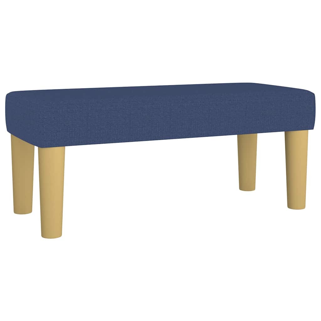 Giroletto a Molle con Materasso Blu 120x190 cm in Tessuto | homemem39