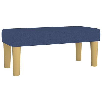 Giroletto a Molle con Materasso Blu 120x190 cm in Tessuto | homemem39
