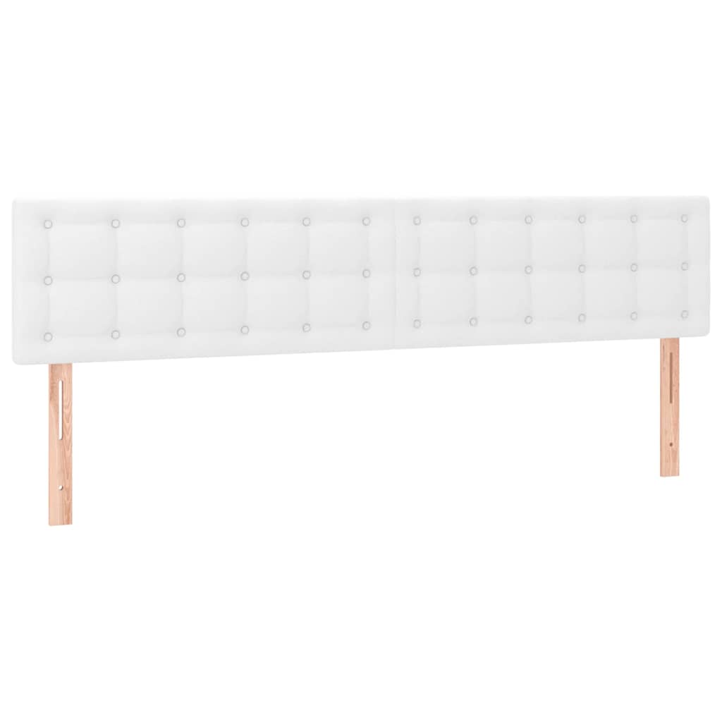 Giroletto a Molle con Materasso Bianco 120x190 cm in Similpelle | homemem39