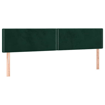 Giroletto a Molle con Materasso Verde Scuro 120x190 cm Velluto | homemem39