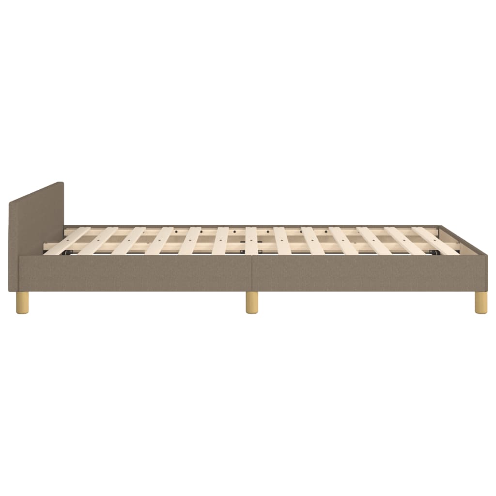 Giroletto senza Materasso Tortora 120x190 cm Tessuto | homemem39