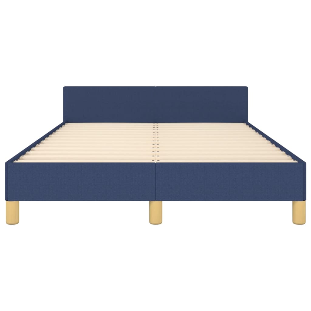 Giroletto senza Materasso Blu 120x190 cm in Tessuto