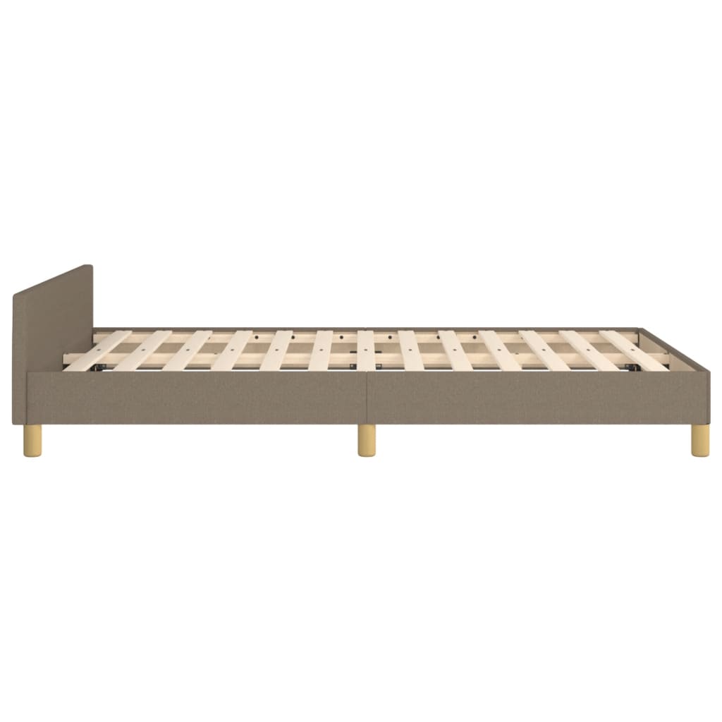 Giroletto senza Materasso Tortora 120x190 cm Tessuto