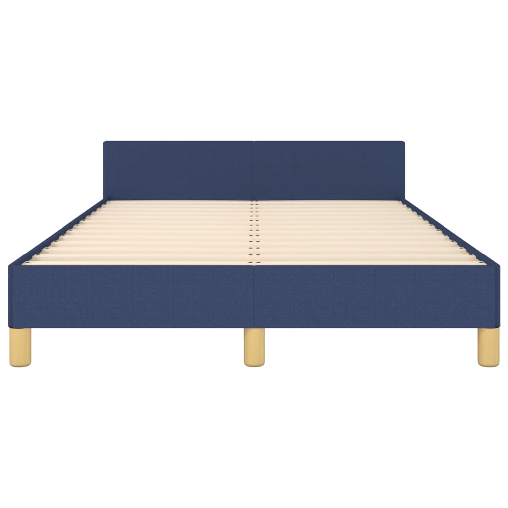 Giroletto senza Materasso Blu 120x190 cm in Tessuto