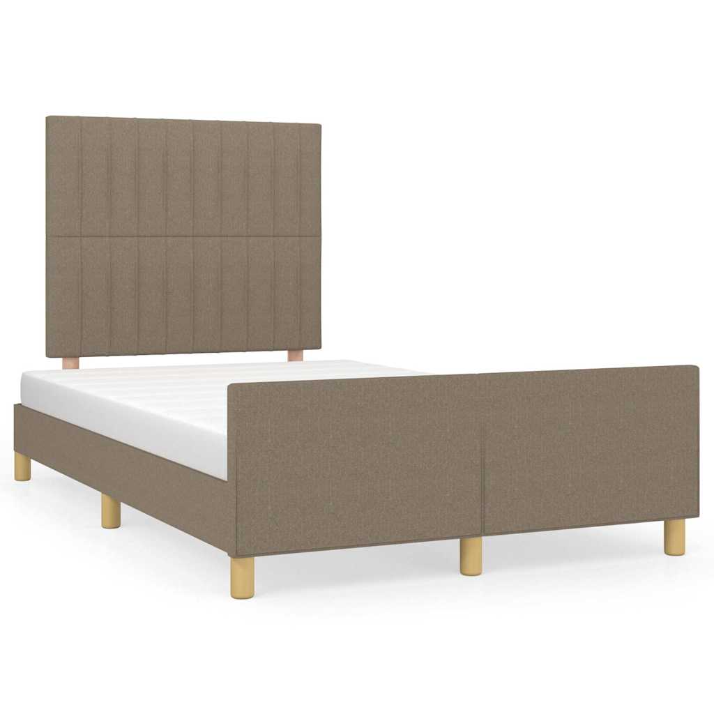 Giroletto senza Materasso Tortora 120x190 cm Tessuto