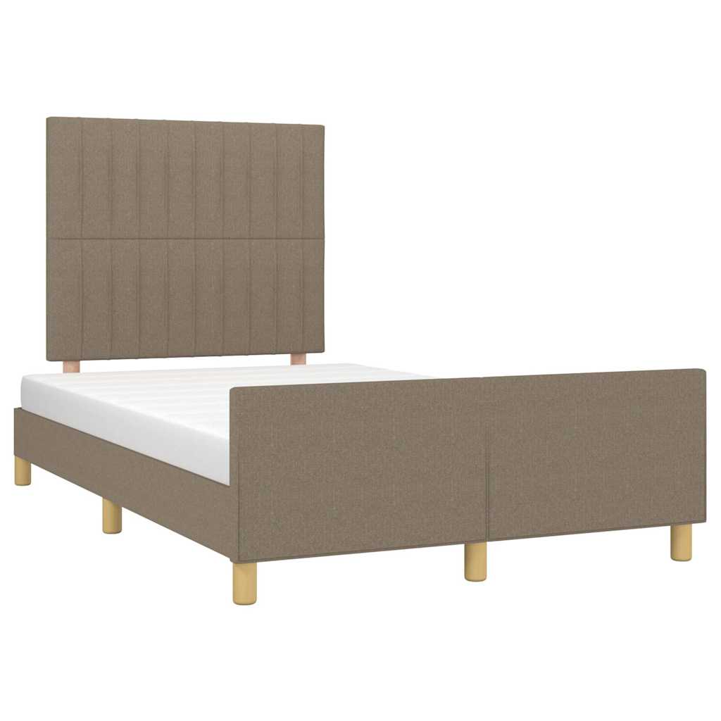 Giroletto senza Materasso Tortora 120x190 cm Tessuto