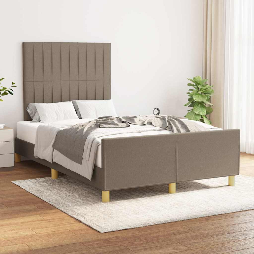 Giroletto senza Materasso Tortora 120x190 cm Tessuto
