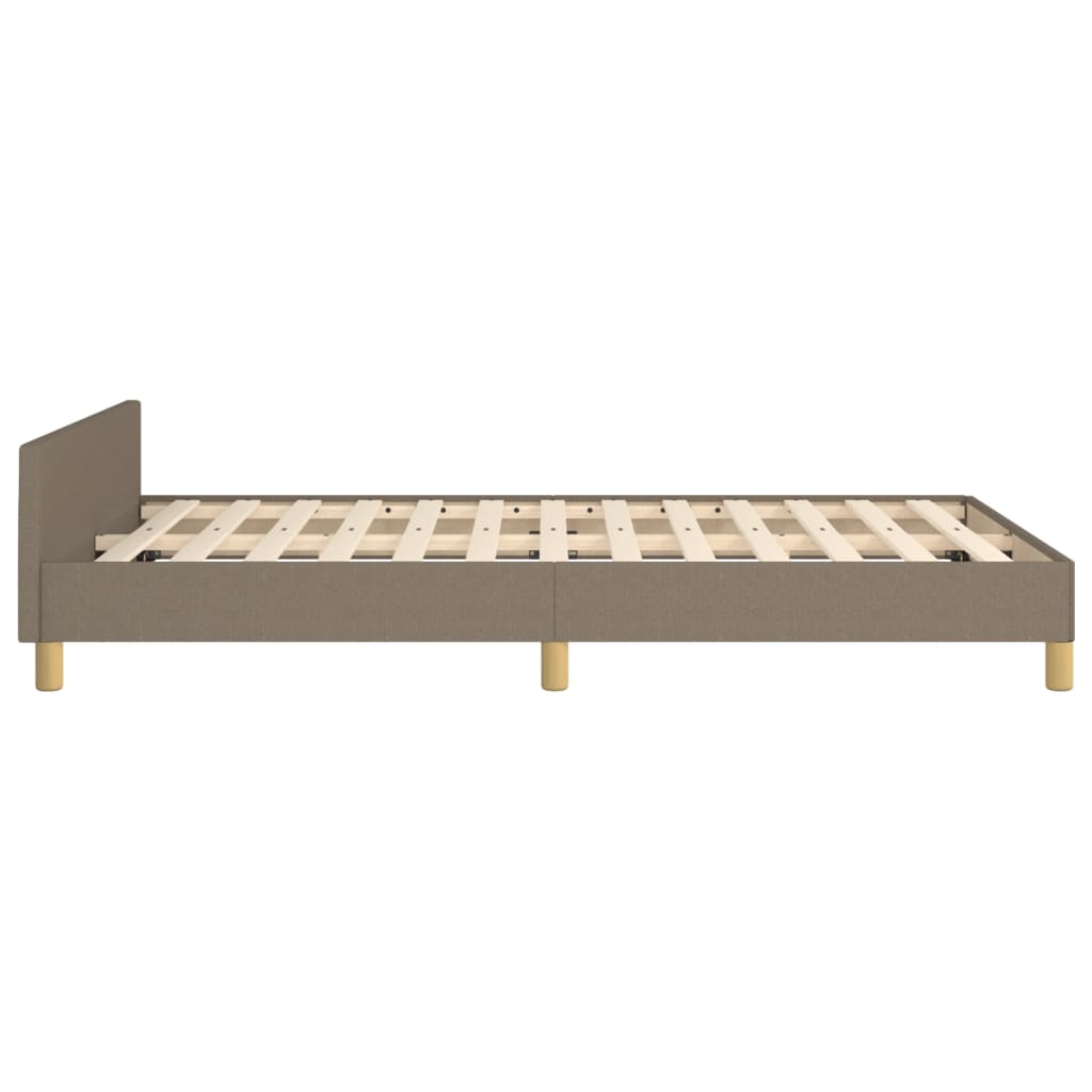 Giroletto senza Materasso Tortora 120x190 cm Tessuto