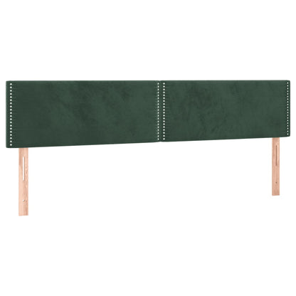 Giroletto senza Materasso Verde Scuro 120x190 cm Velluto - homemem39