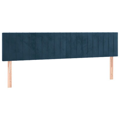 Giroletto senza Materasso Blu Scuro 120x190 cm Velluto - homemem39