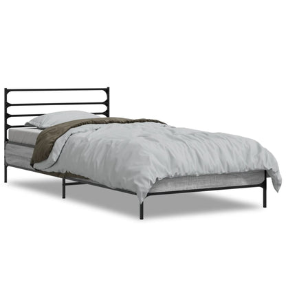 Giroletto senza Materasso Rovere Sonoma 90x190 cm | homemem39