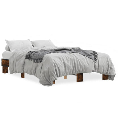 Giroletto Rovere Fumo 140x200 cm in Legno Multistrato Metallo | homemem39