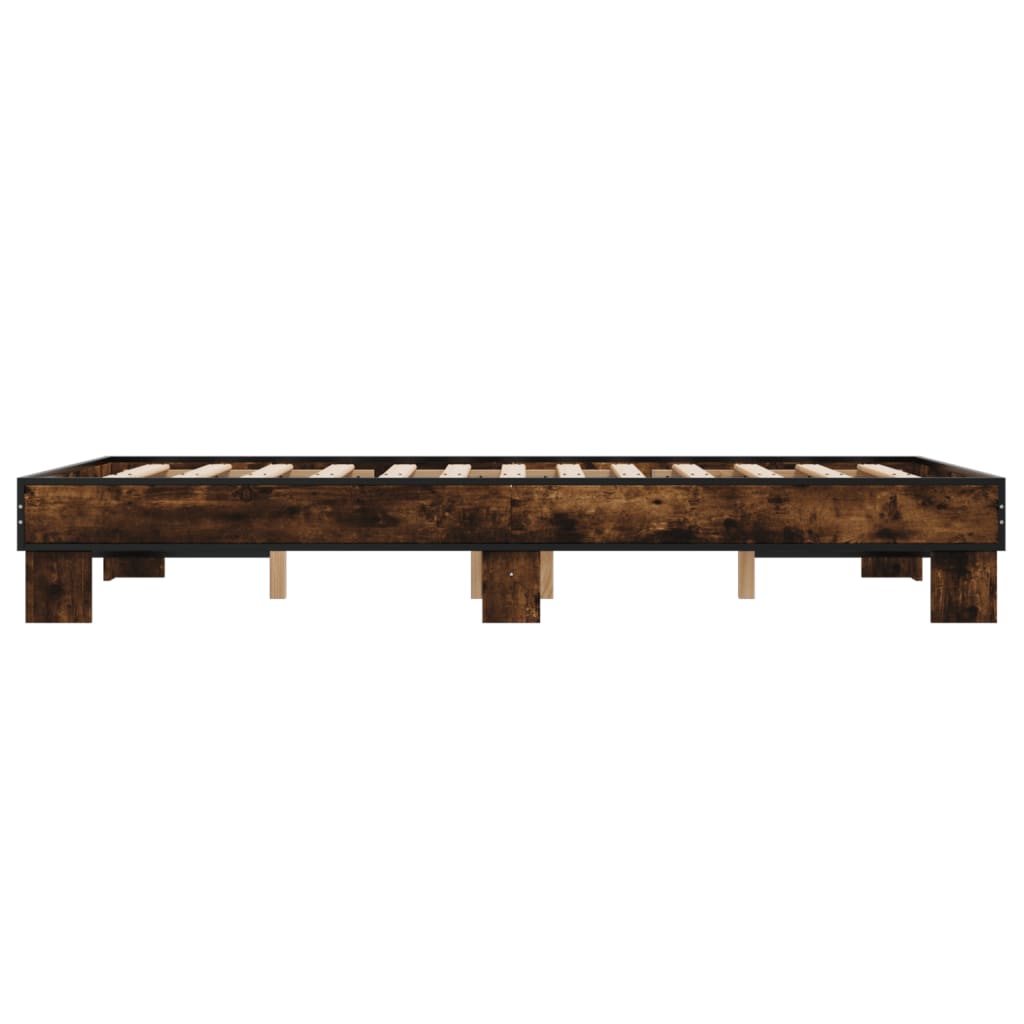 Giroletto Rovere Fumo 140x200 cm in Legno Multistrato Metallo | homemem39