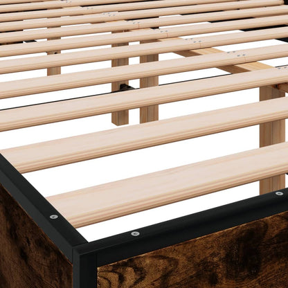 Giroletto Rovere Fumo 140x200 cm in Legno Multistrato Metallo | homemem39