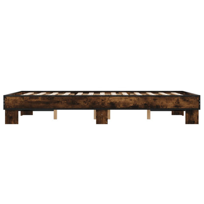 Giroletto Rovere Fumo 120x200 cm in Legno Multistrato Metallo | homemem39