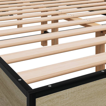 Giroletto Rovere Sonoma 120x190 cm in Legno Multistrato Metallo