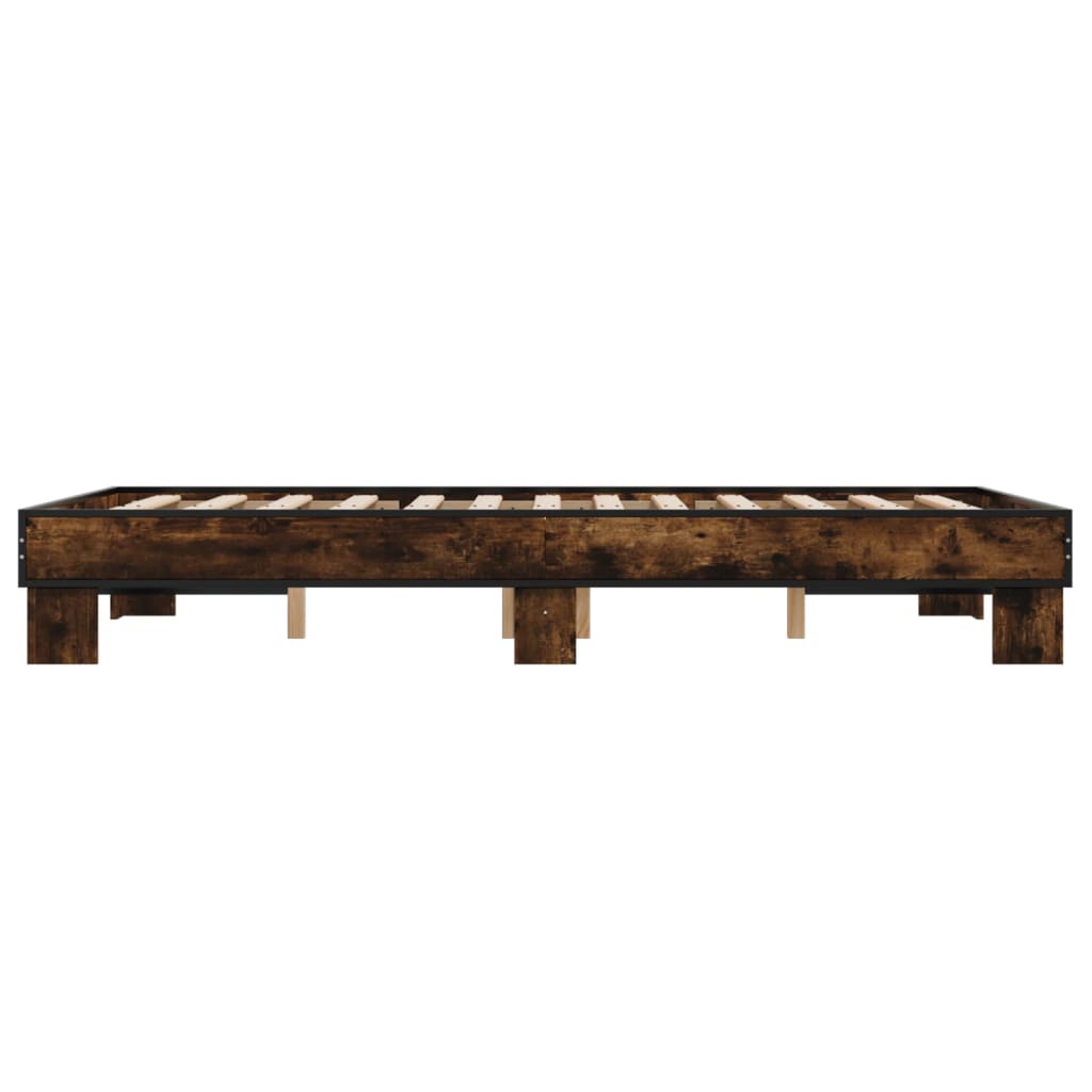 Giroletto Rovere Marrone 135x190cm in Legno Multistrato Metallo | homemem39
