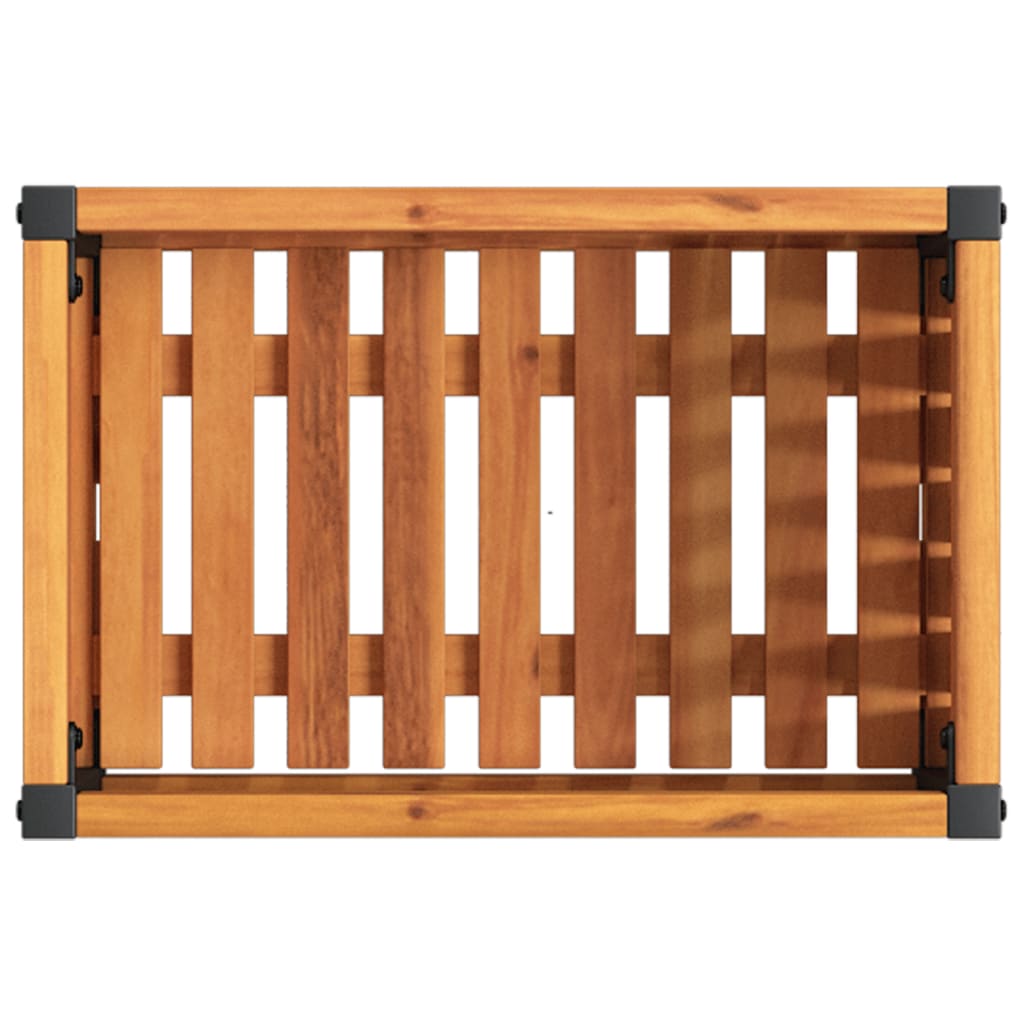 Fioriera da Giardino 45x30x27,5 cm in Legno Massello di Acacia - homemem39