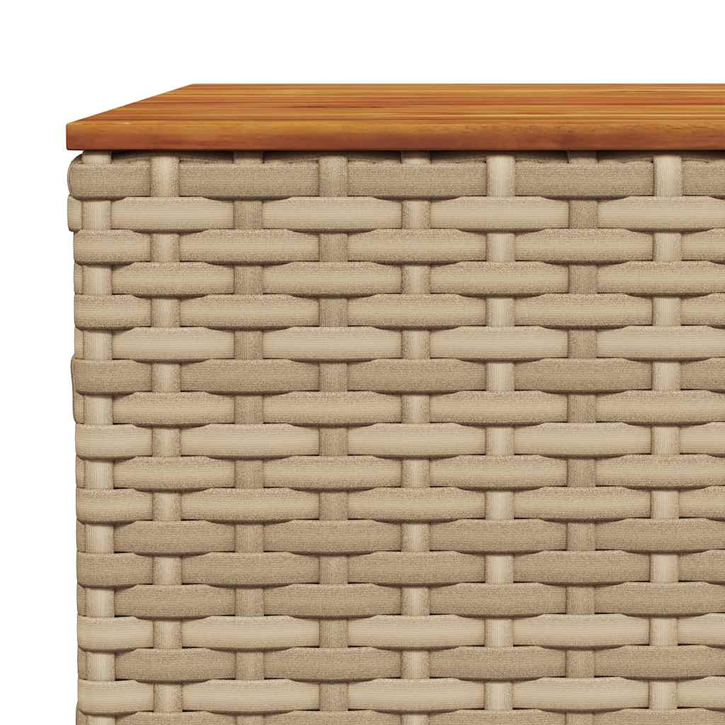 Set Divano da Giardino 8 pz con Cuscini Beige in Polyrattan - homemem39