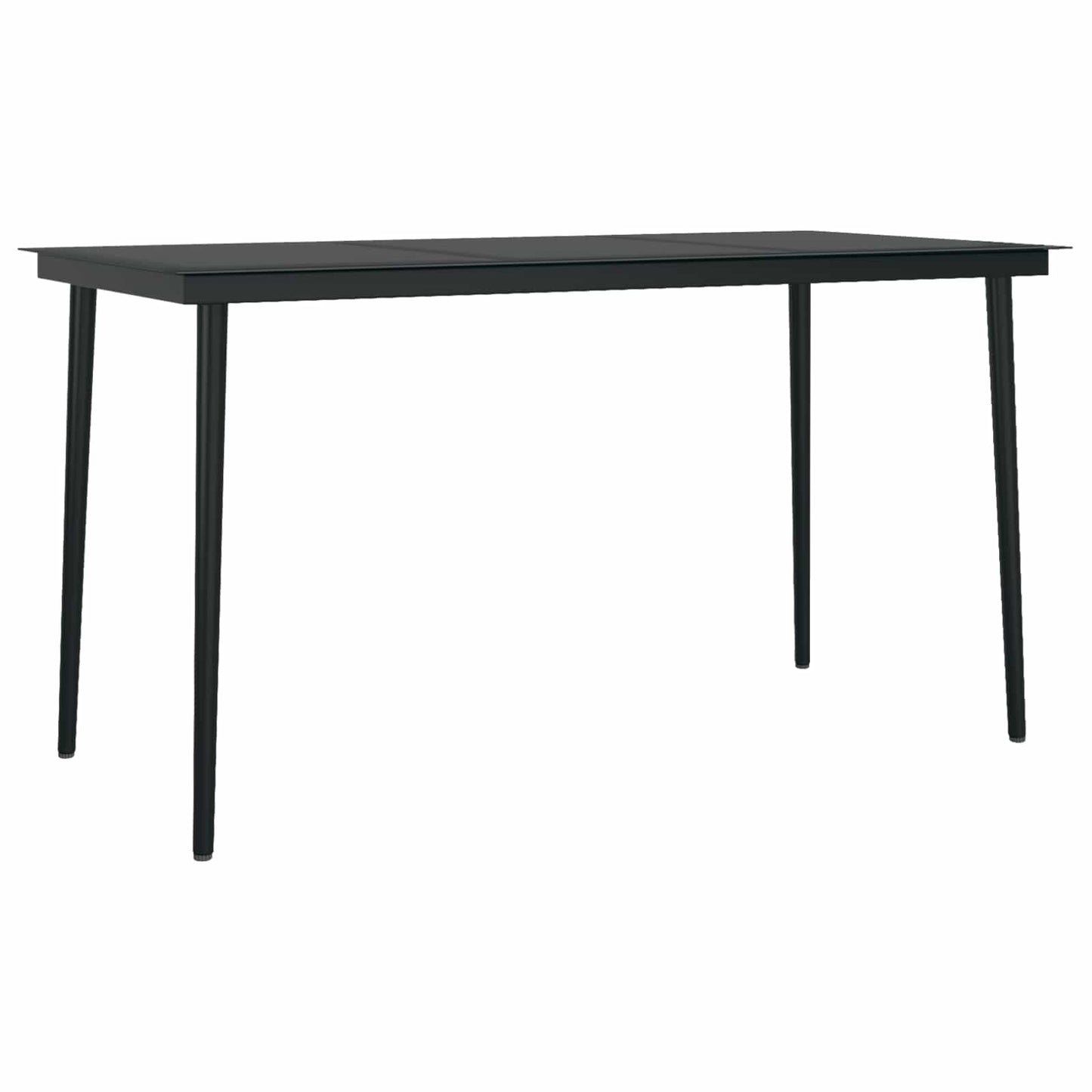 Set da Pranzo per Giardino 5 pcs Grigio chiaro polyrattan | homemem39