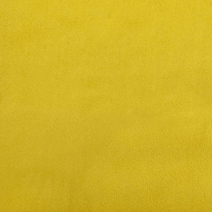 Chaise Longue con Cuscini Giallo in Velluto - homemem39