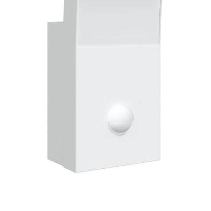 Wall light with LED and White Sensor in Die Cast Aluminium