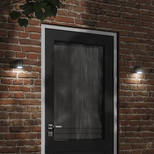 Applique per Esterni Nera in Alluminio Pressofuso - homemem39