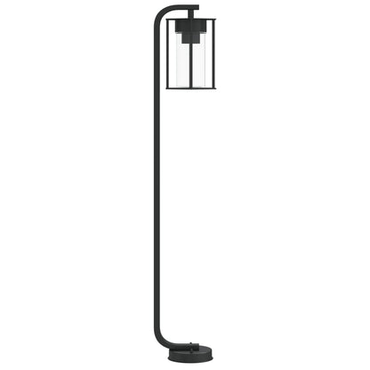 Lampada da Terra per Esterni Argento 100 cm in Acciaio Inox - homemem39