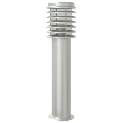 Lampade da Terra per Esterni 3 pz Nere 60 cm in Acciaio Inox | homemem39