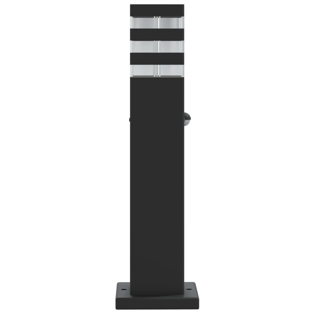 Lampade Terra per Esterni con Sensori 3pz Nere 50cm Alluminio | homemem39
